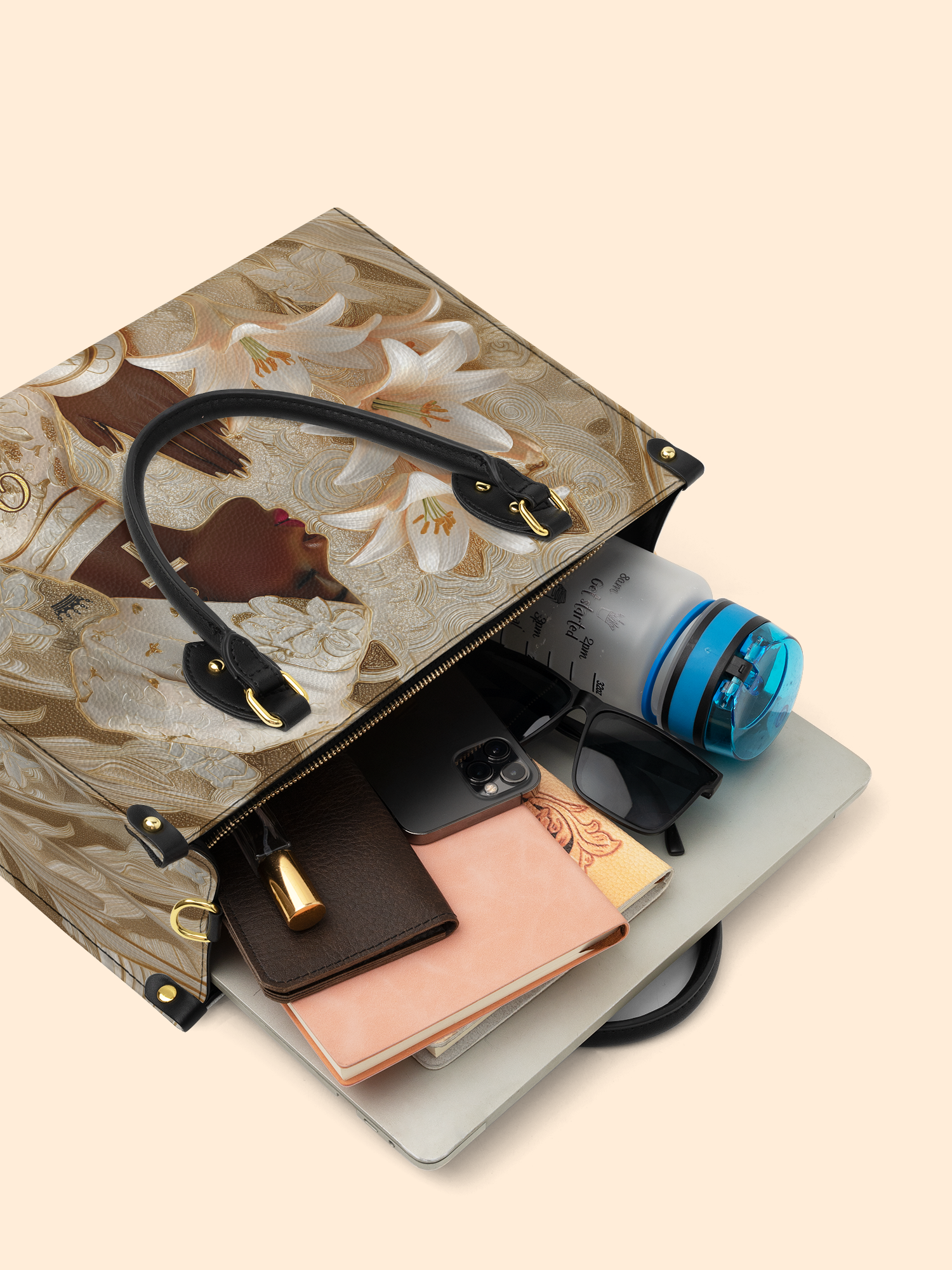 Divine Melanin Premium Leather Handbag