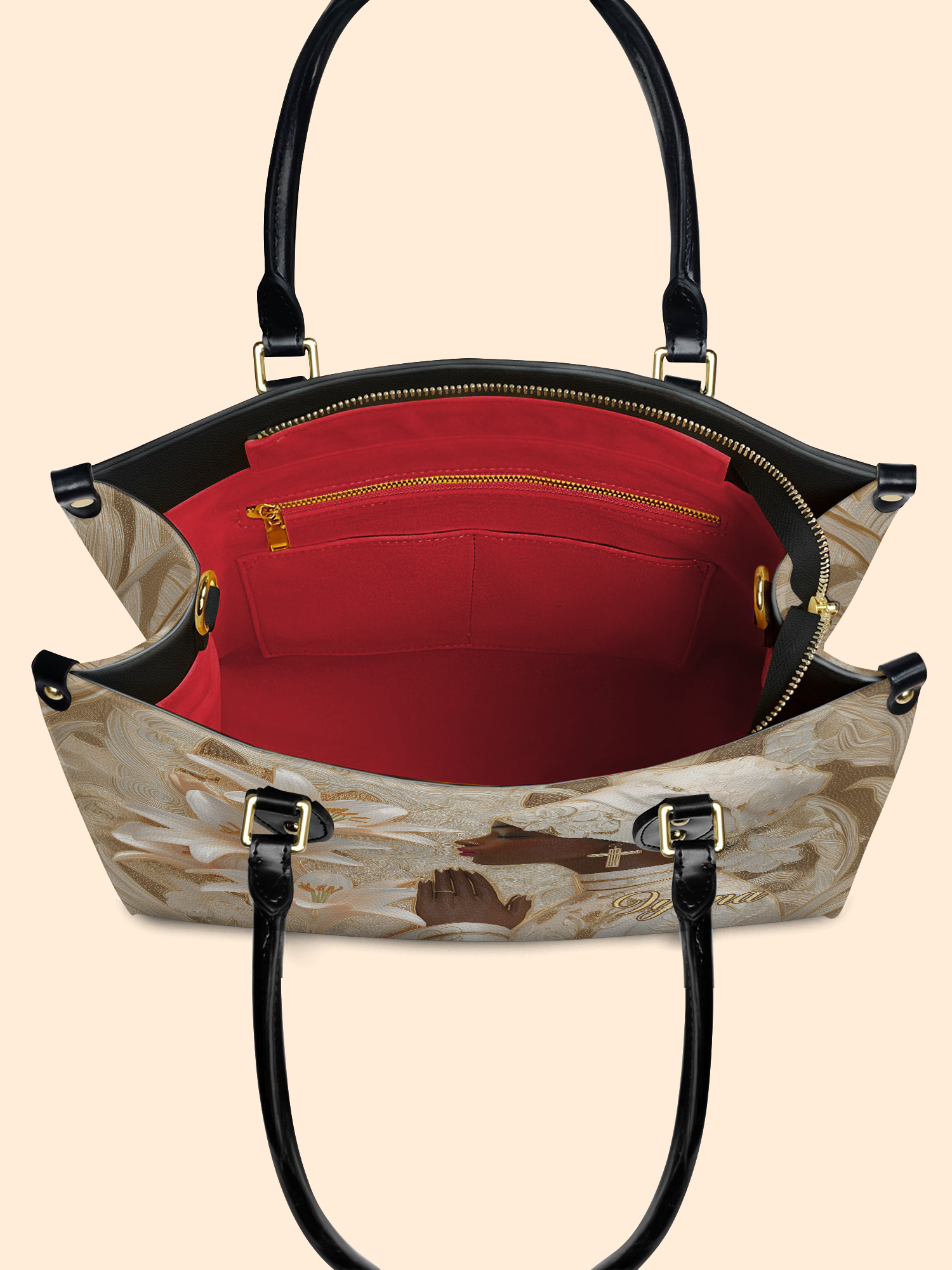 Divine Melanin Premium Leather Handbag
