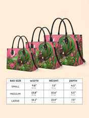 Rooted Grace Premium Leather Handbag QR0TD707