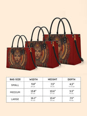 Ebony Aura Premium Leather Handbag QR0XD211