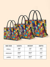Words Never Said Premium Leather Handbag QR0XD861