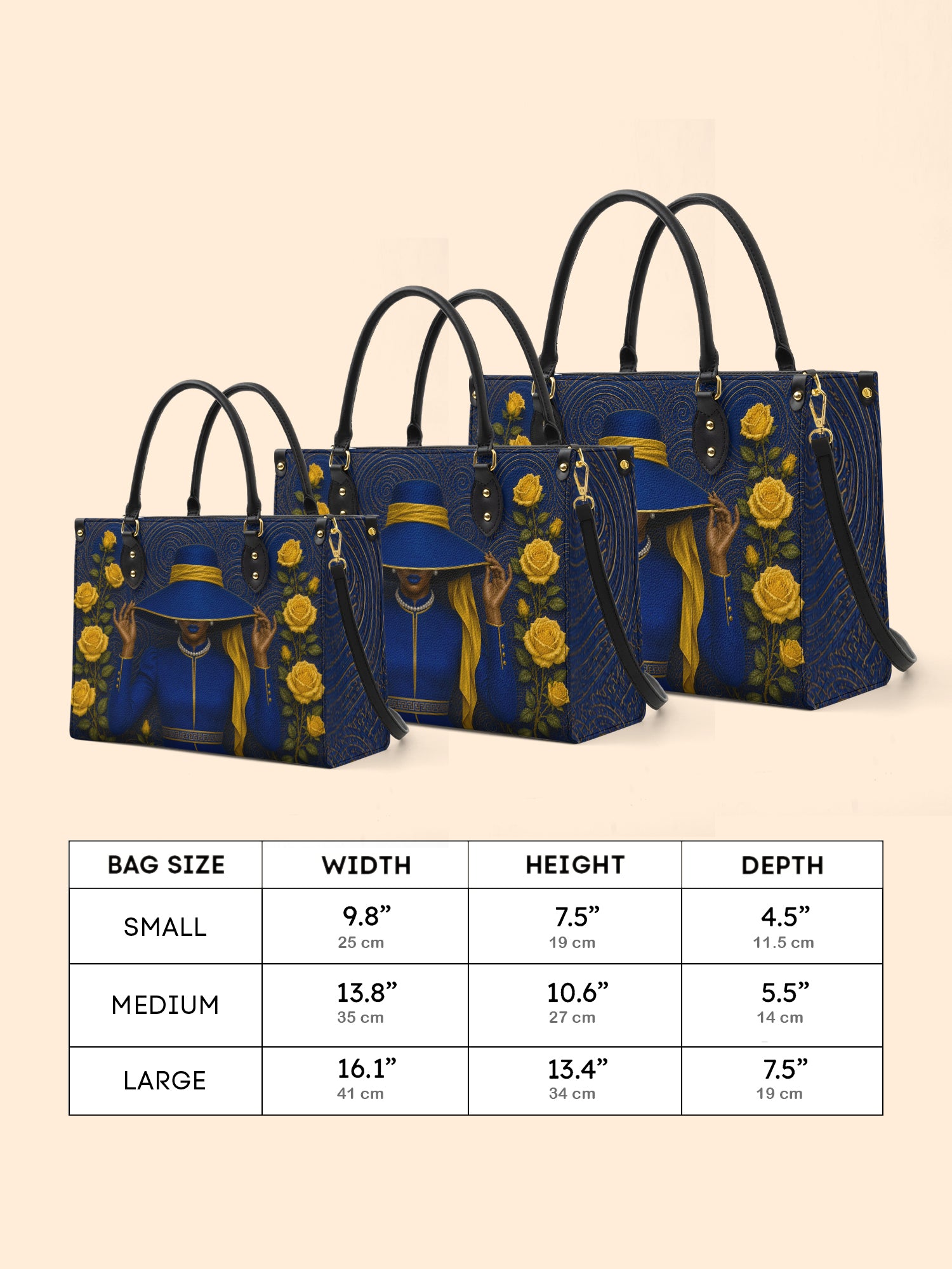 Regal Bloom Premium Leather Handbag QR0HH216