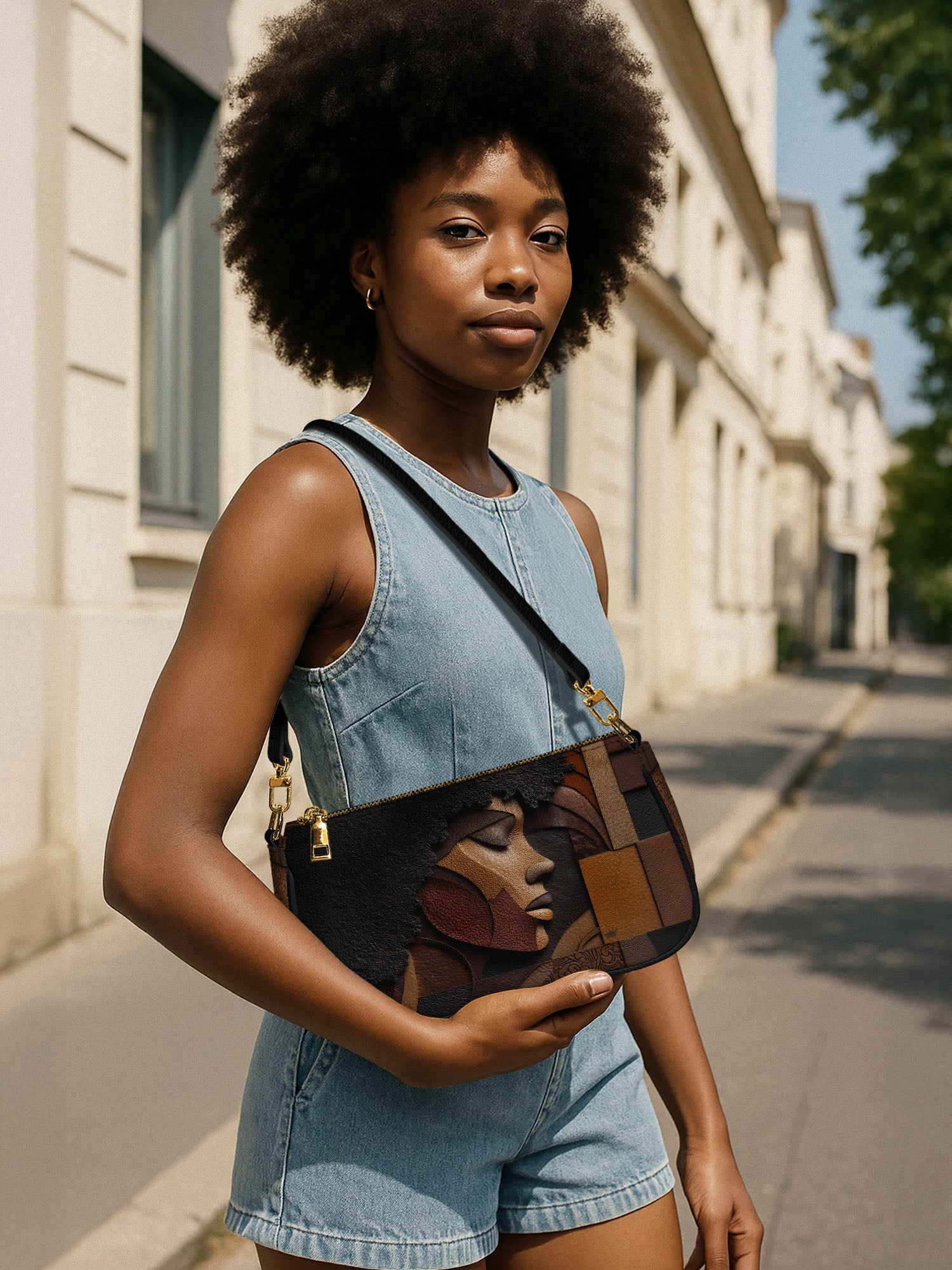 Melanin Majesty Classic Zip Pochette QR0TD116