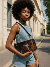 Melanin Majesty Classic Zip Pochette QR0TD116