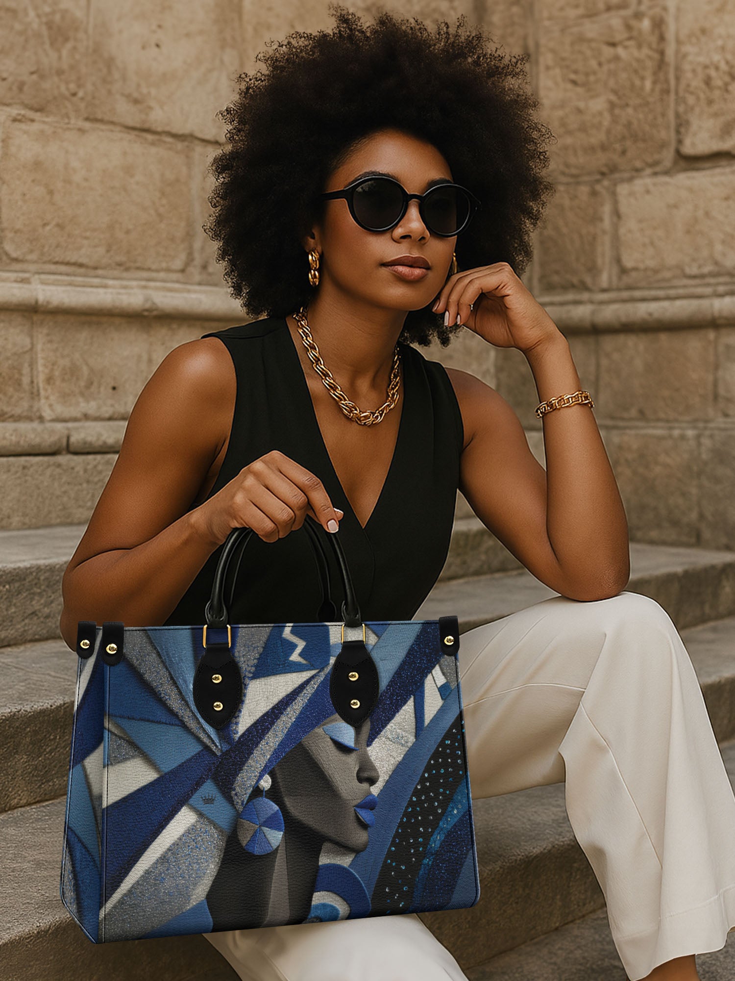 Amira Sol Premium Leather Handbag QR0XD406