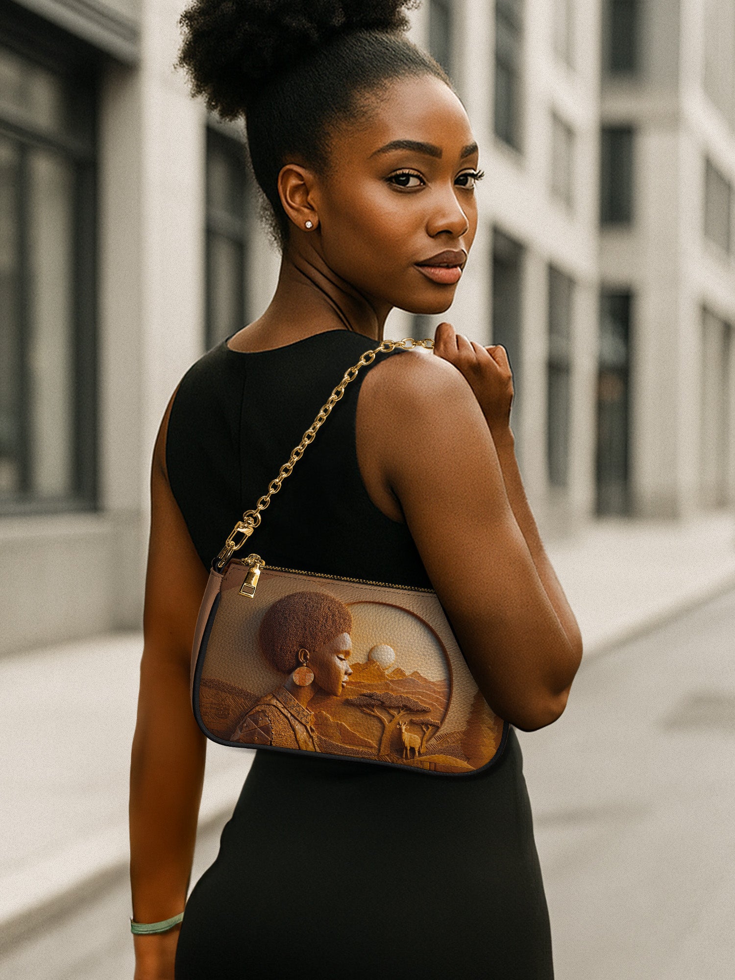 Savanna Spirit Classic Zip Pochette QR0TD348