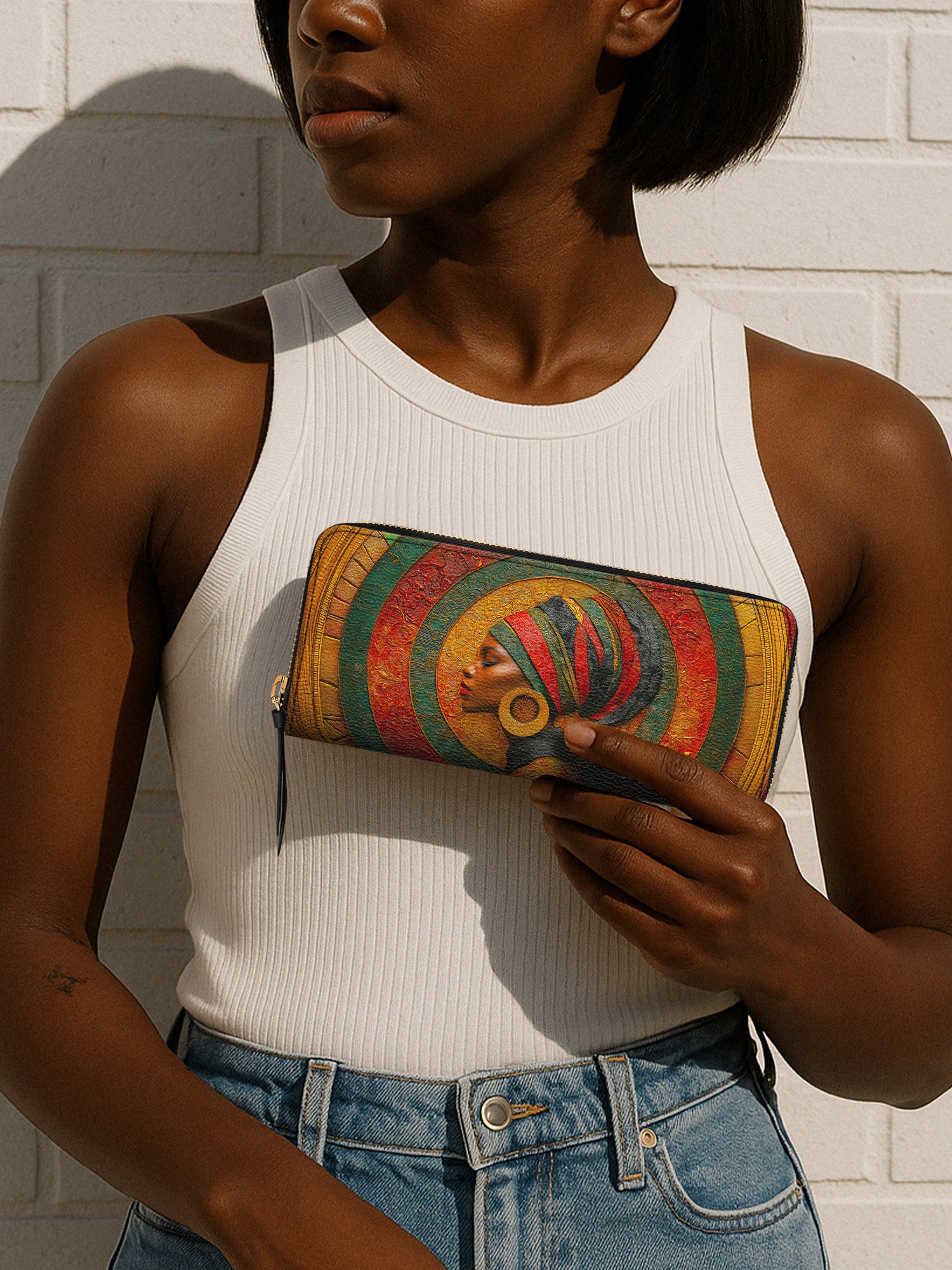 Eternal Orbit Slimline Zippy Wallet QR0TV157