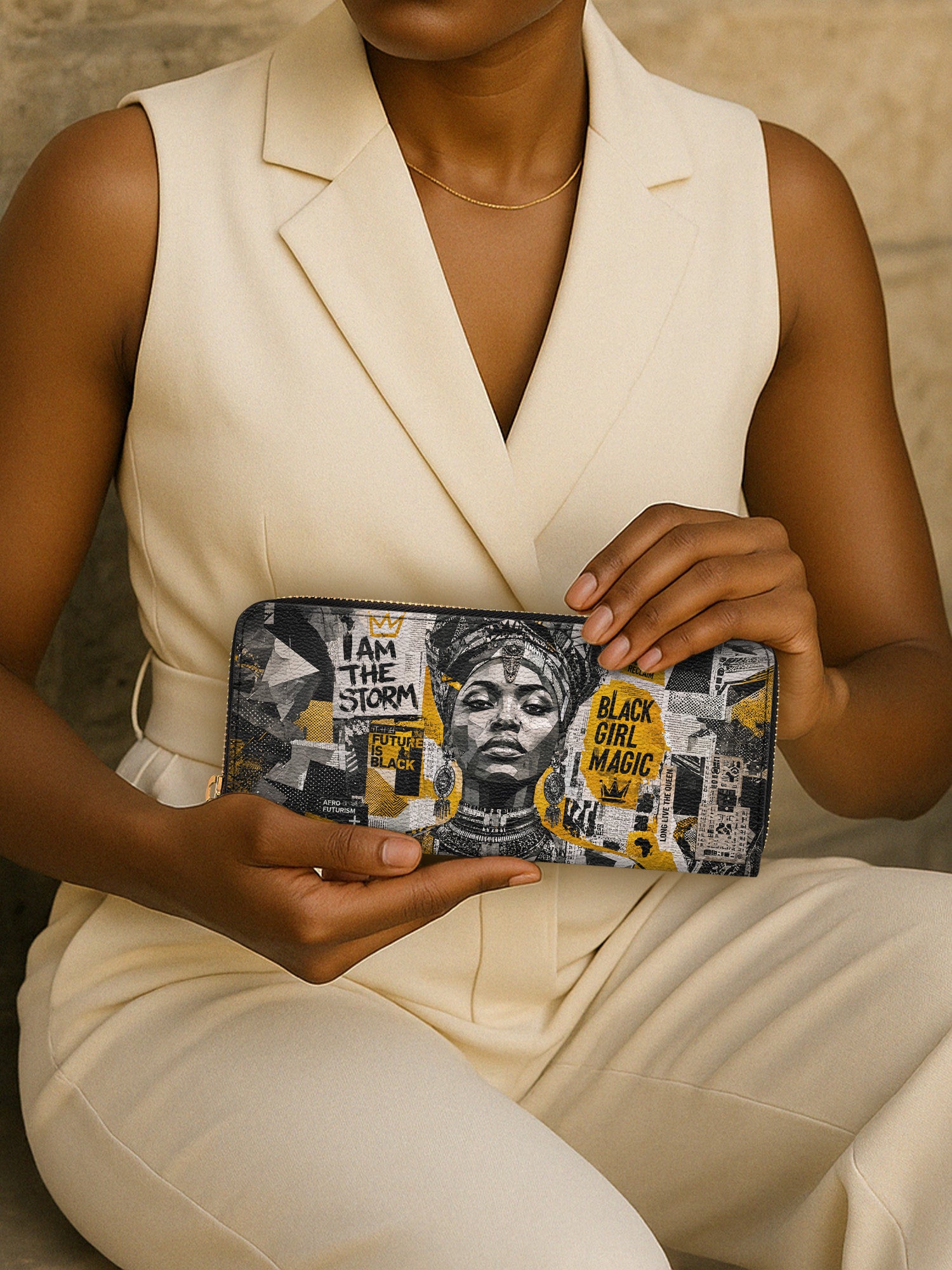 Golden Era Pulse Slimline Zippy Wallet QR0HH210