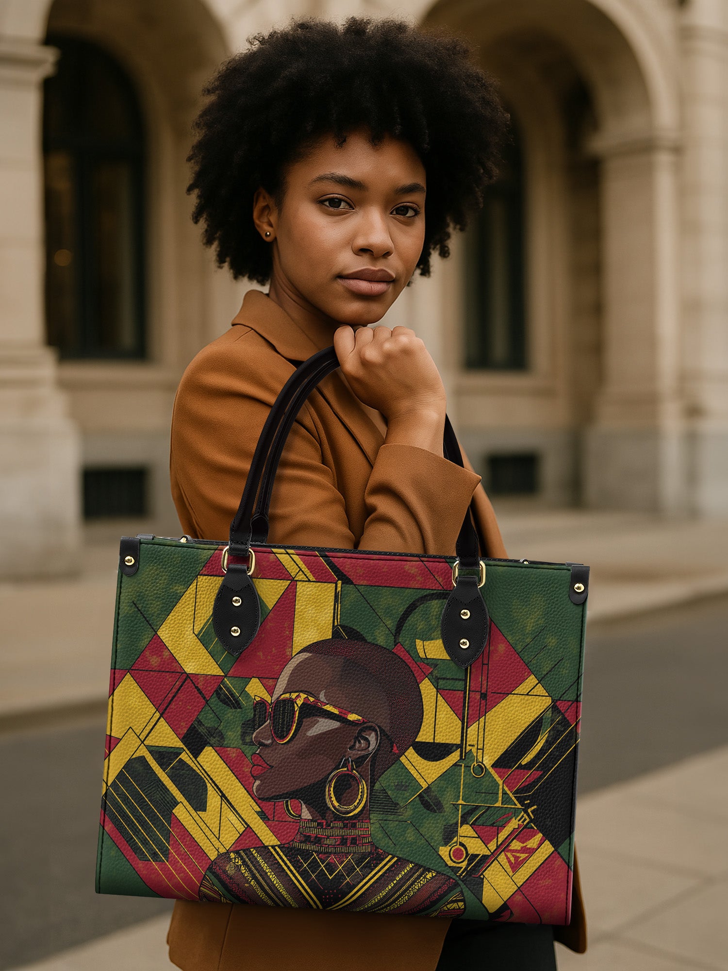 Slay Icon Premium Leather Handbag QR0XD701