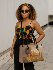 Savanna Spirit Premium Leather Handbag QR0TD346