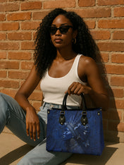 Crowned Soul Premium Leather Handbag QR0XD649