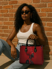 Imperial Flame Premium Leather Handbag QR0XD646