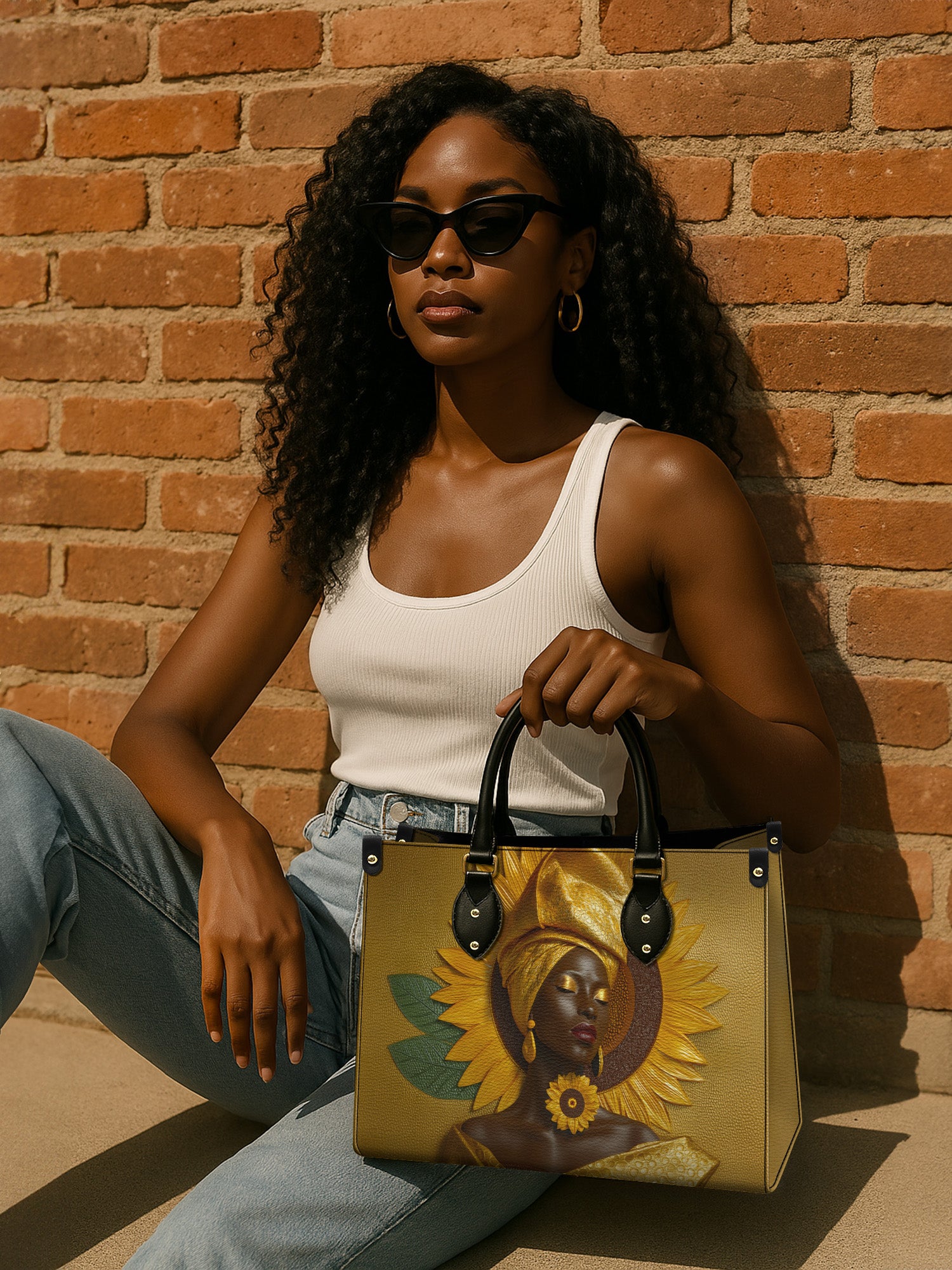 Ashanti Gold Premium Leather Handbag QR0XD680