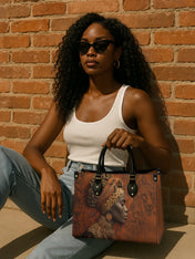 Savanna Spirit Premium Leather Handbag QR0TD430