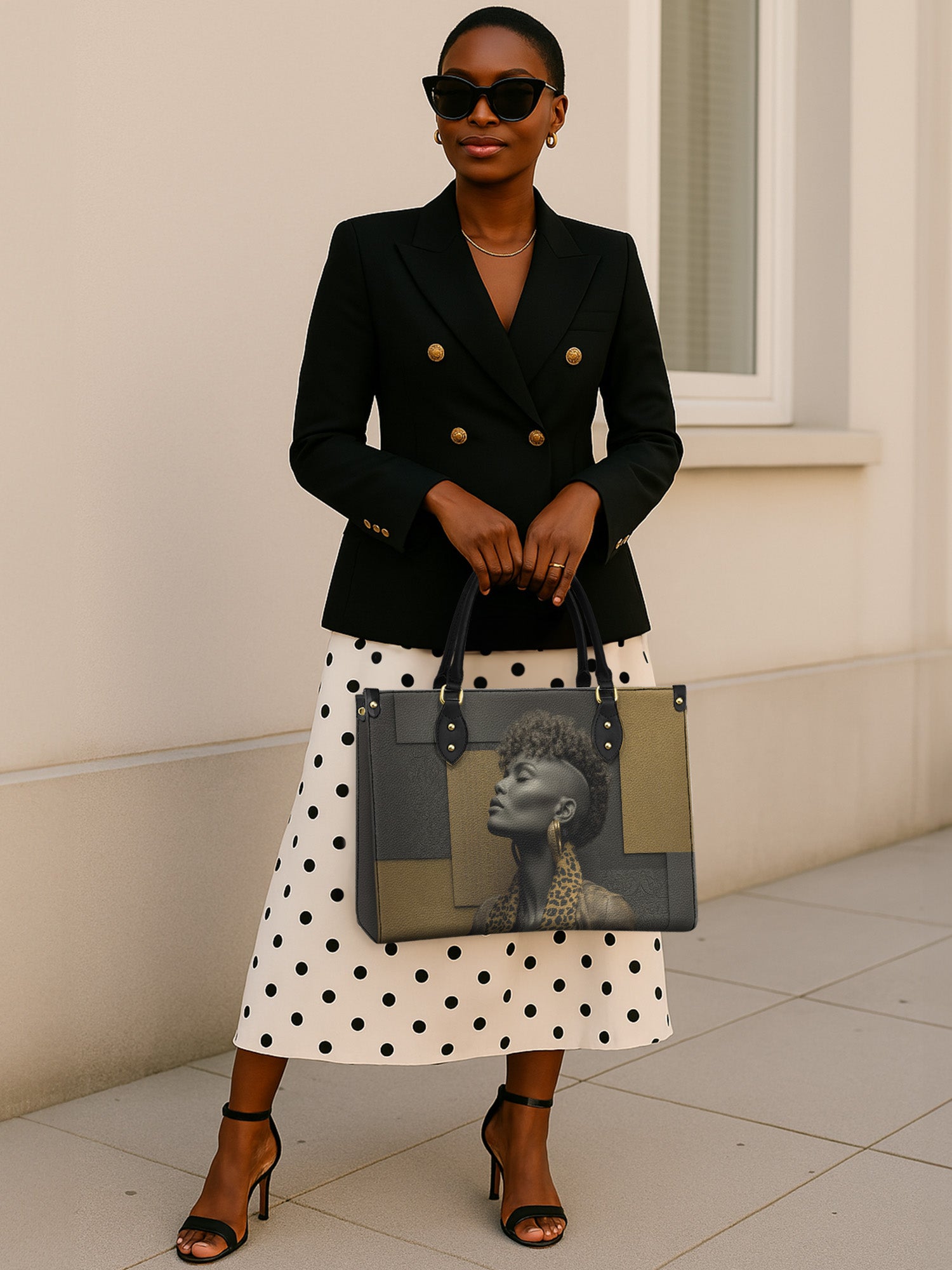 Untamed Grace Premium Leather Handbag QR0TD433