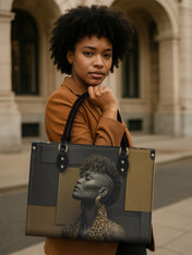 Untamed Grace Premium Leather Handbag QR0TD433