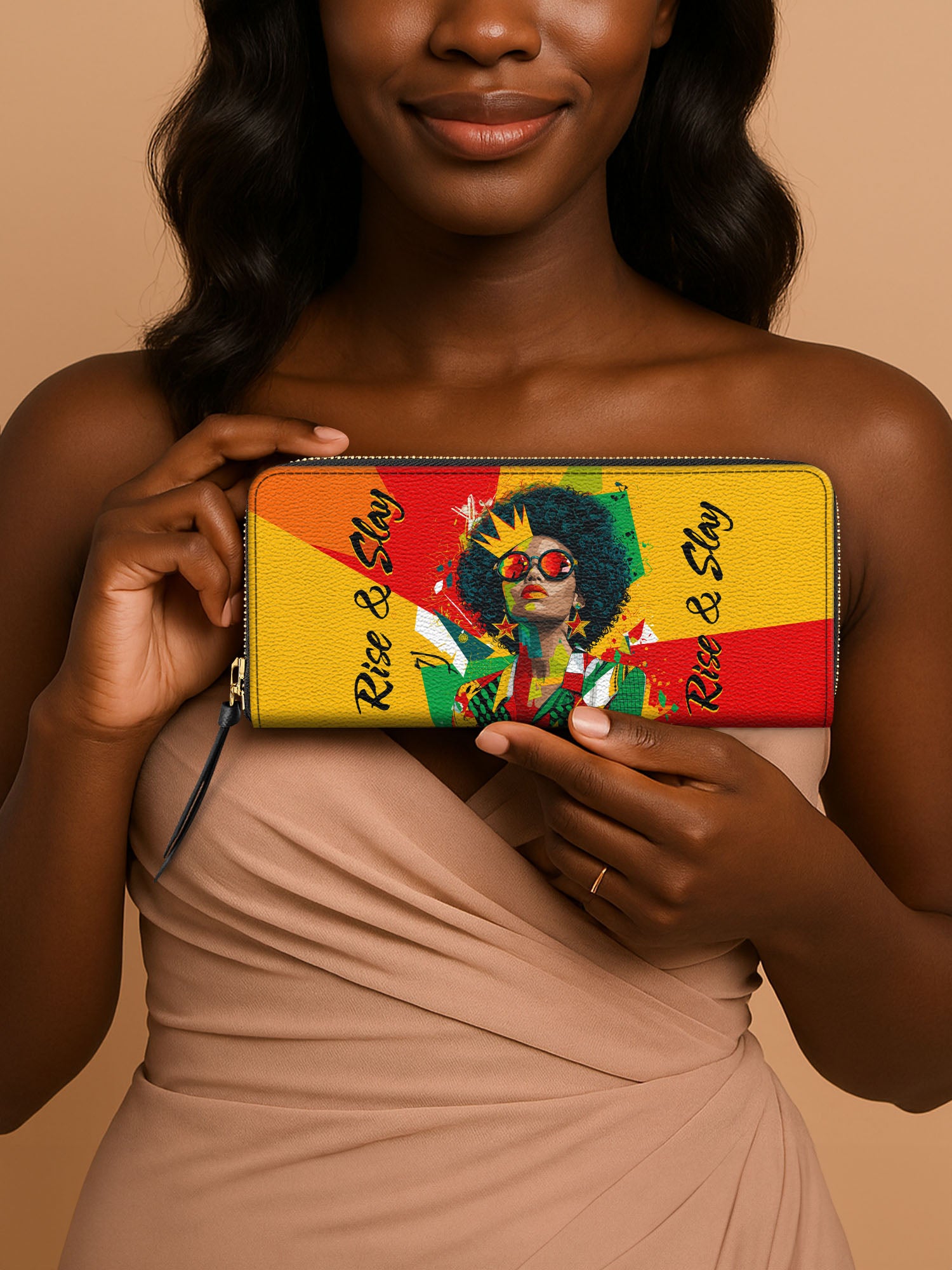 Rise And Slay Slimline Zippy Wallet QR0XD606