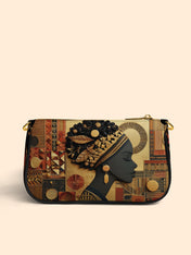 Bold African Classic Zip Pochette QR0XD826