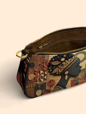 Bold African Classic Zip Pochette QR0XD826