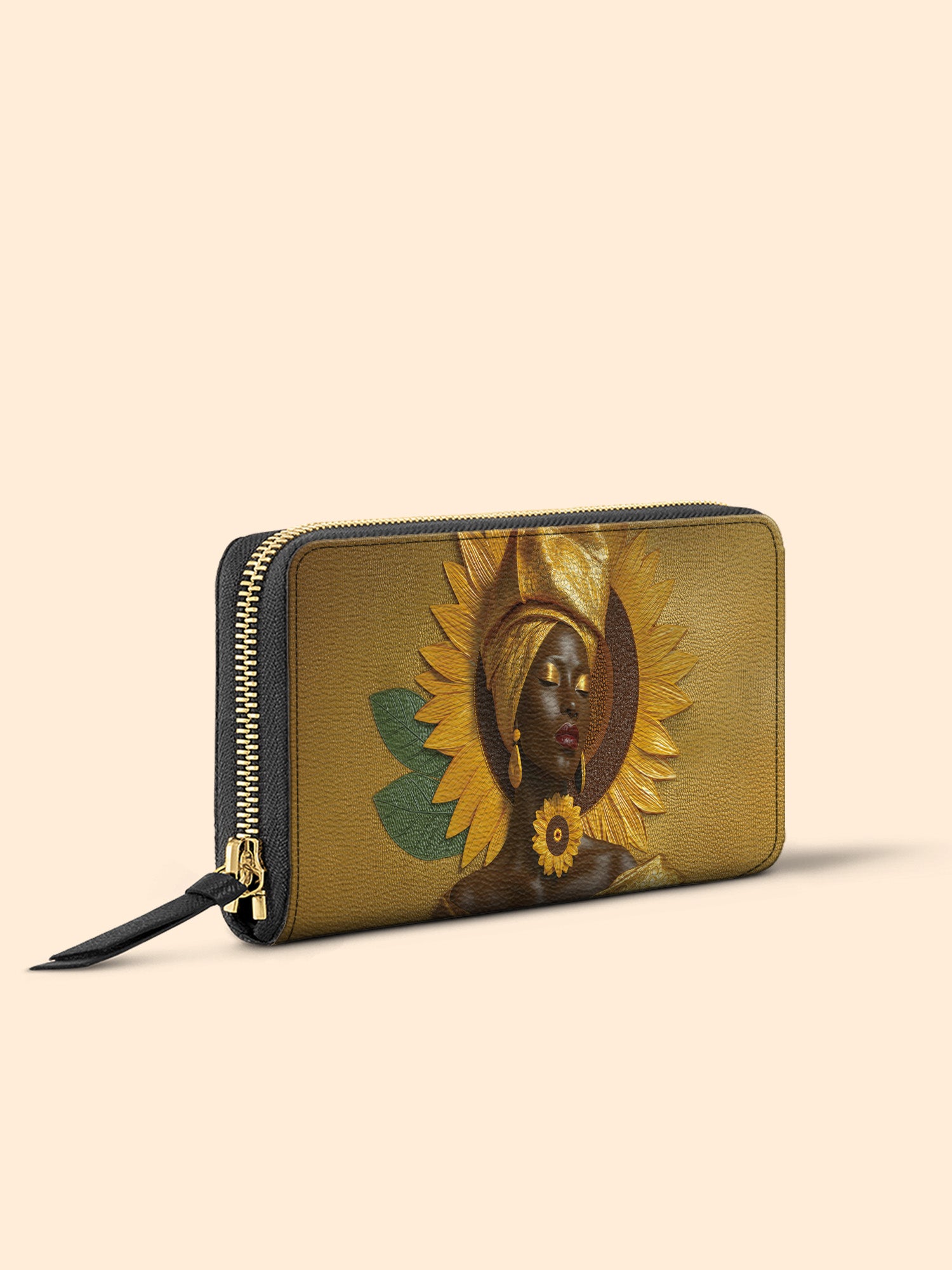 Ashanti Gold Slimline Zippy Wallet QR0XD682