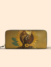 Ashanti Gold Slimline Zippy Wallet QR0XD682