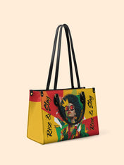 Rise And Slay Premium Leather Handbag QR0XD604