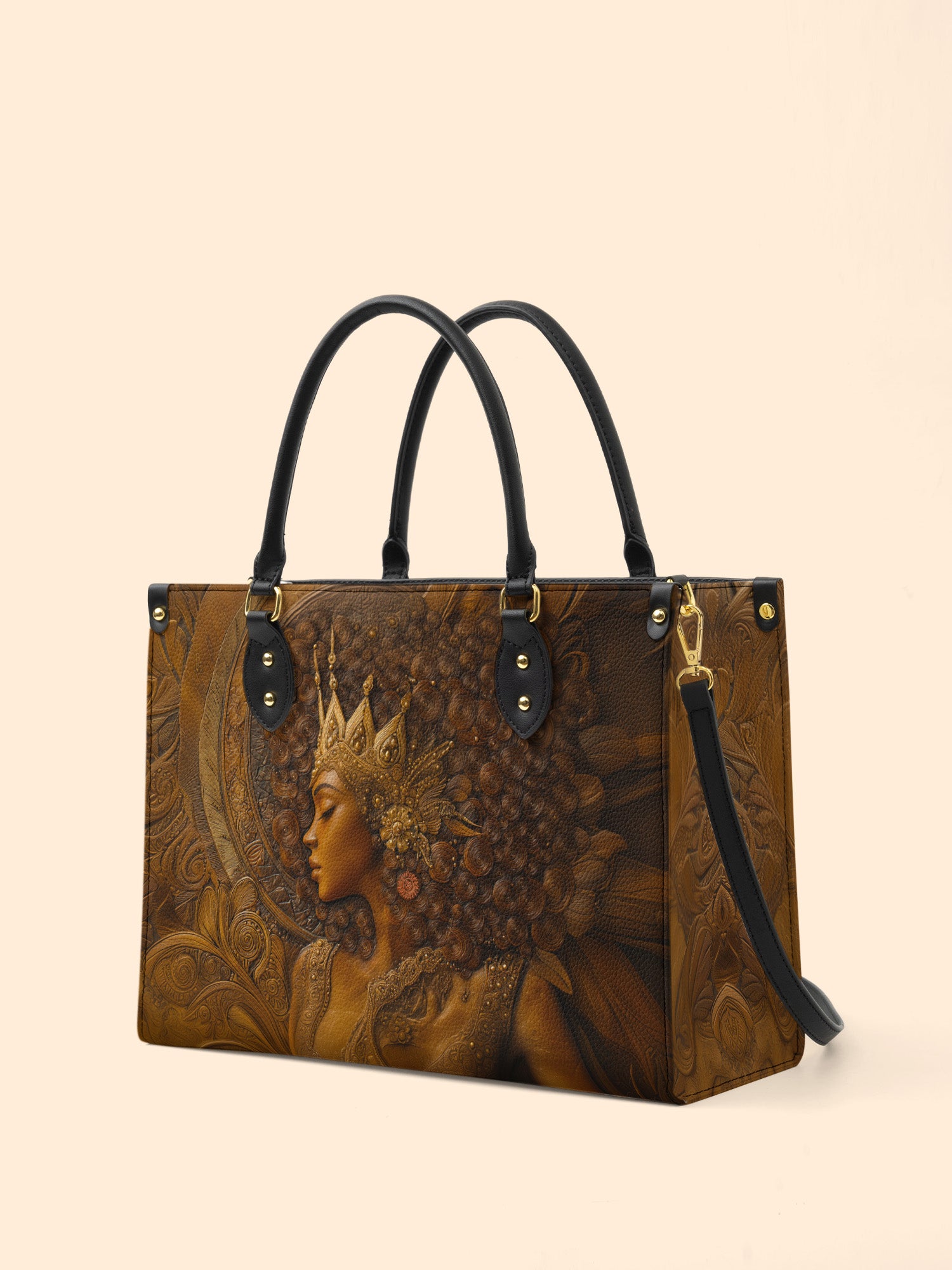 Born Royal Premium Leather Handbag QR0XD510