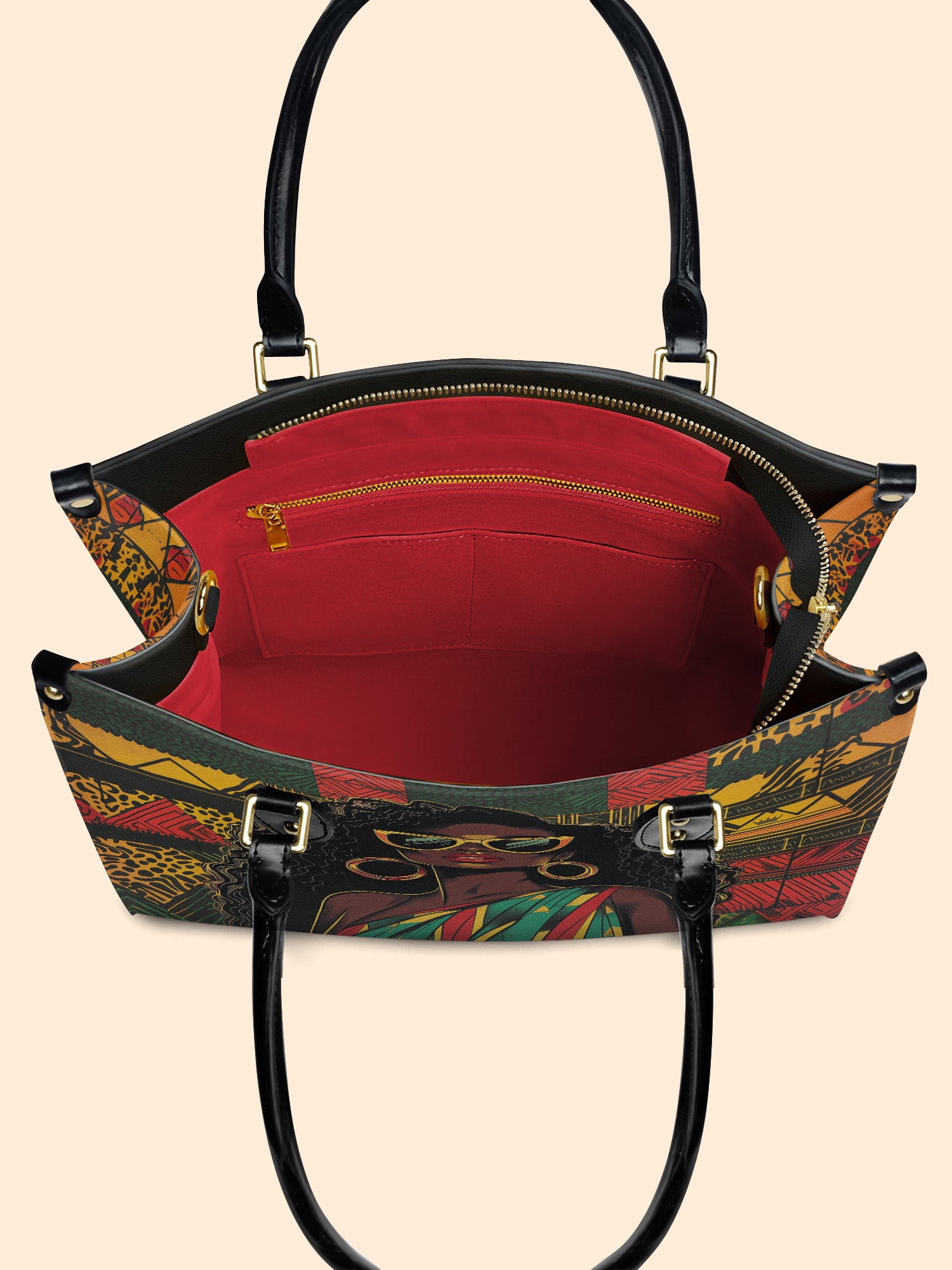 Power Gaze Premium Leather Handbag QR0XD702