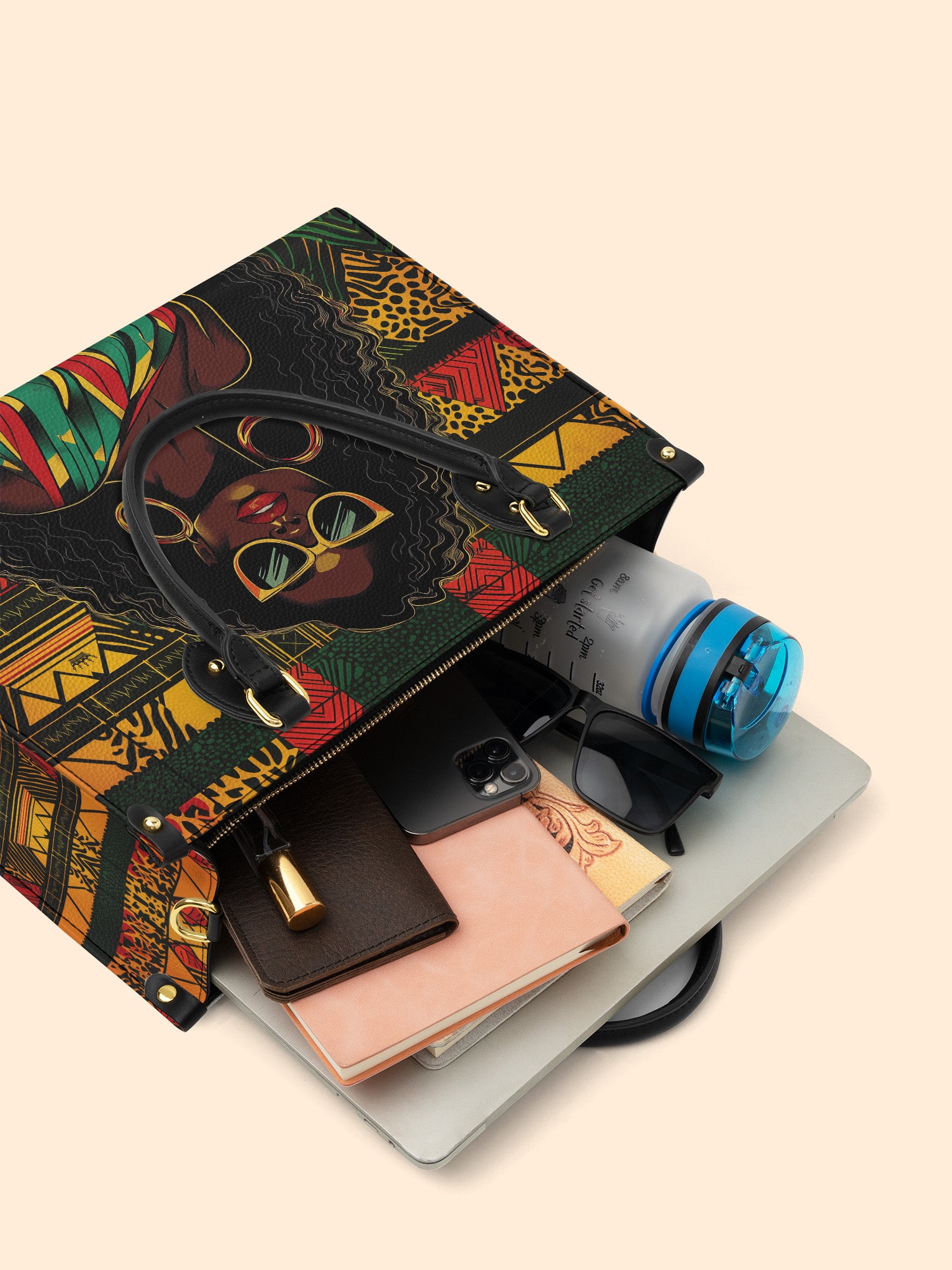 Power Gaze Premium Leather Handbag QR0XD702