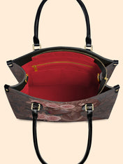 African Allure Premium Leather Handbag QR0XD531