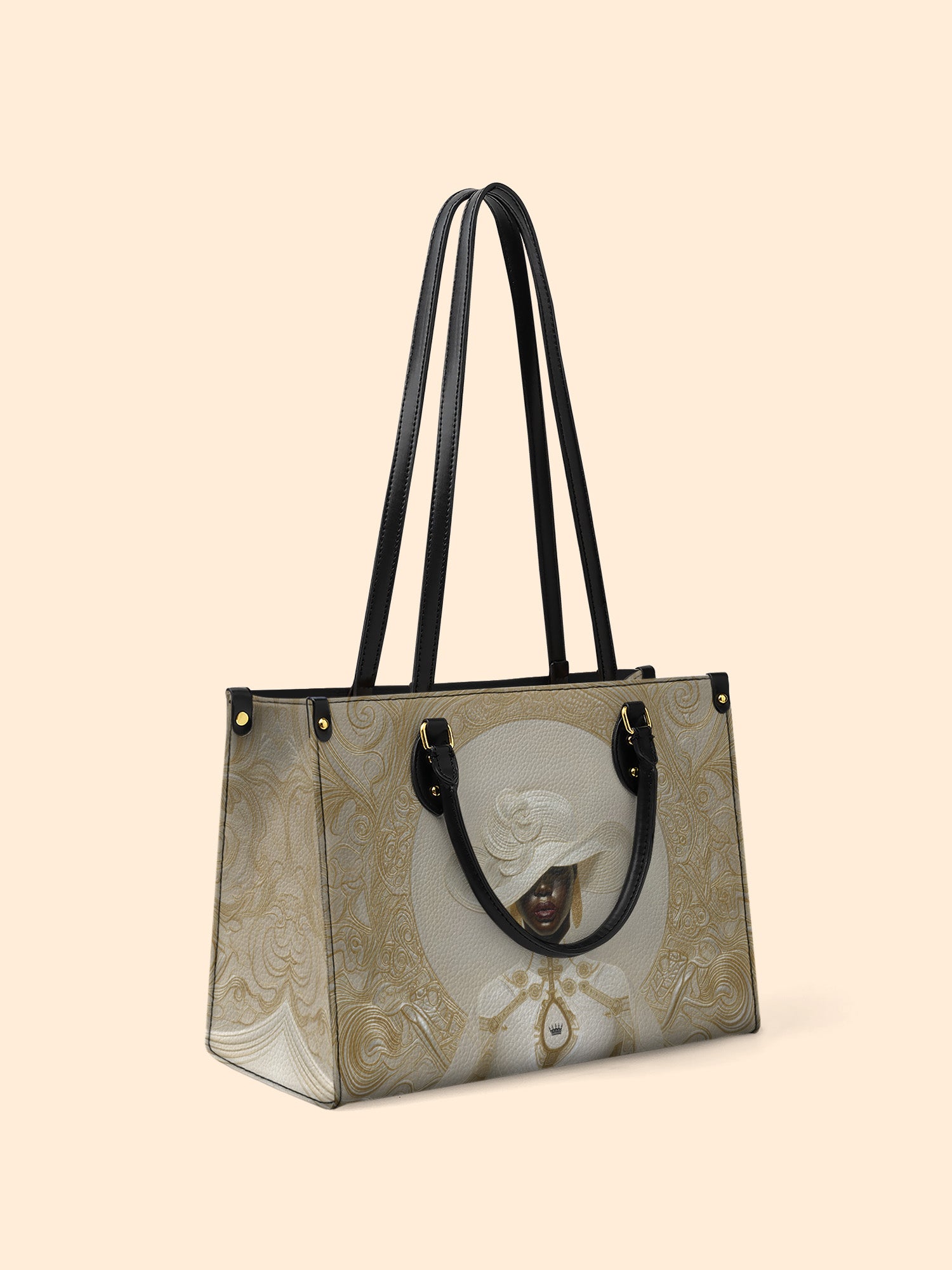 Heavenly Ivory Premium Leather Handbag QR0XD645