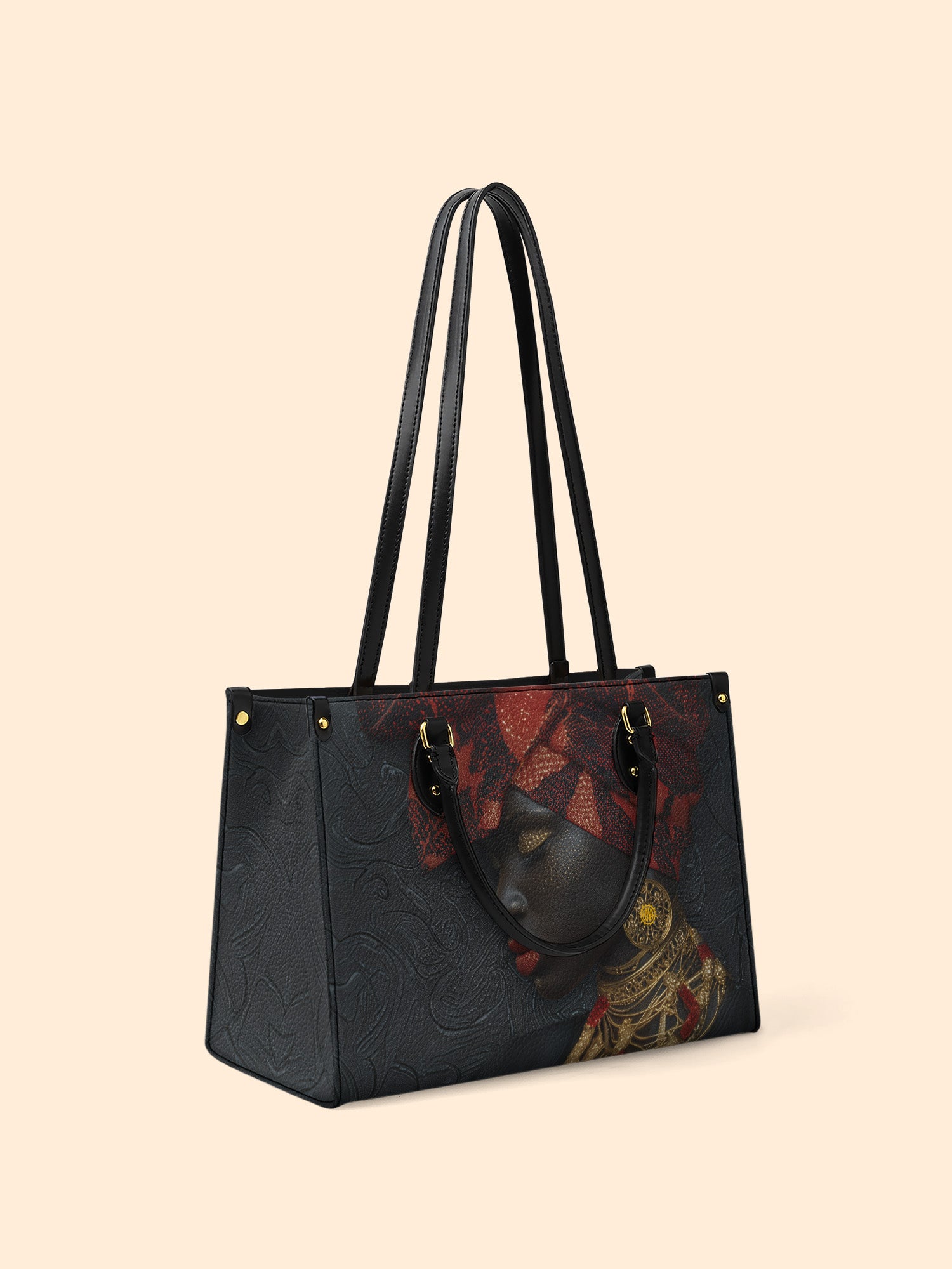 Scarlet Legacy Premium Leather Handbag QR0XD743