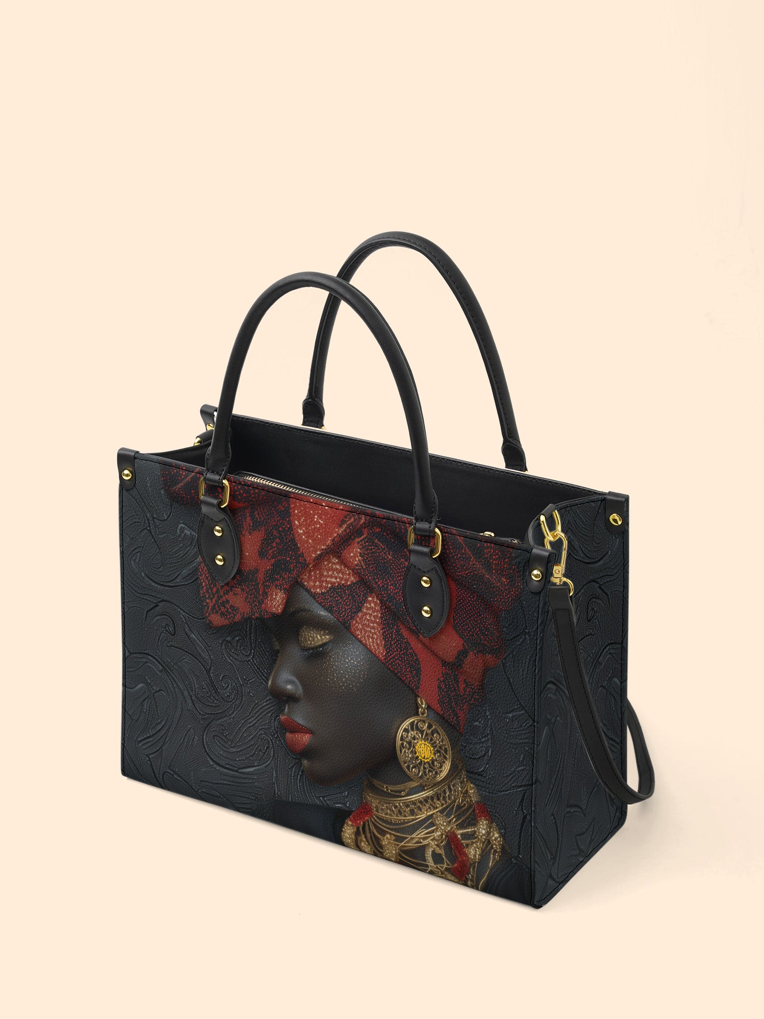 Scarlet Legacy Premium Leather Handbag QR0XD743