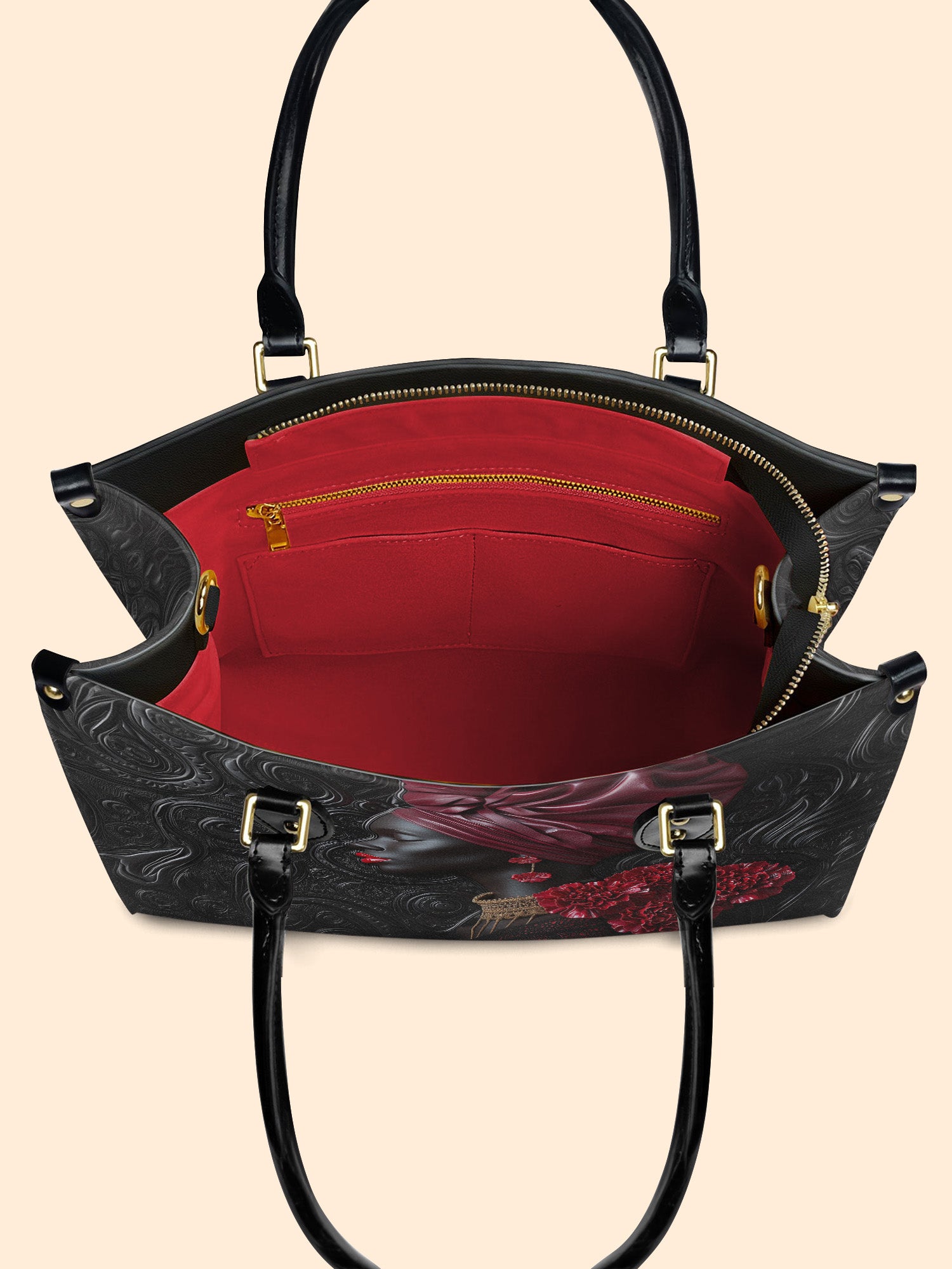 Origin Carnation Premium Leather Handbag QR0XD529