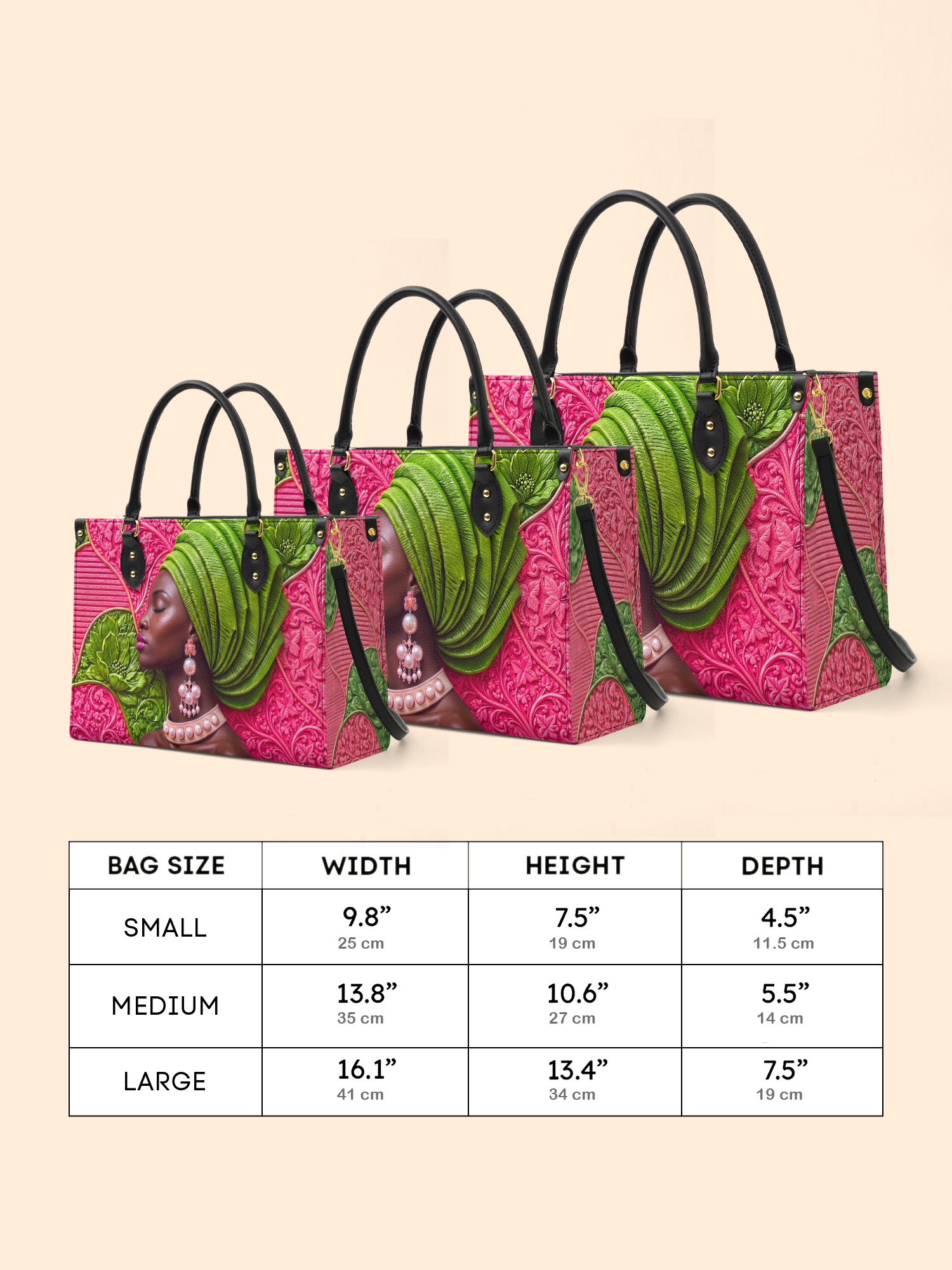 Divine Green Premium Leather Handbag QR0TD705