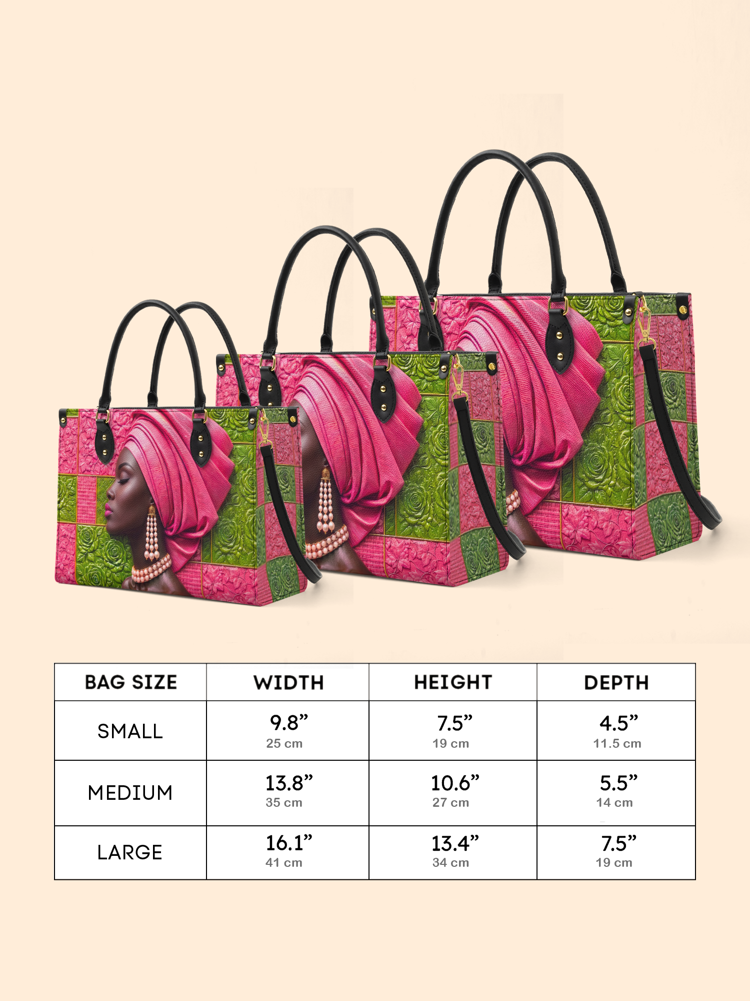 Pink Sovereign Premium Leather Handbag QR0TD709