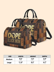 Dope Mom Legacy Leather Boston Bag QR0TV269