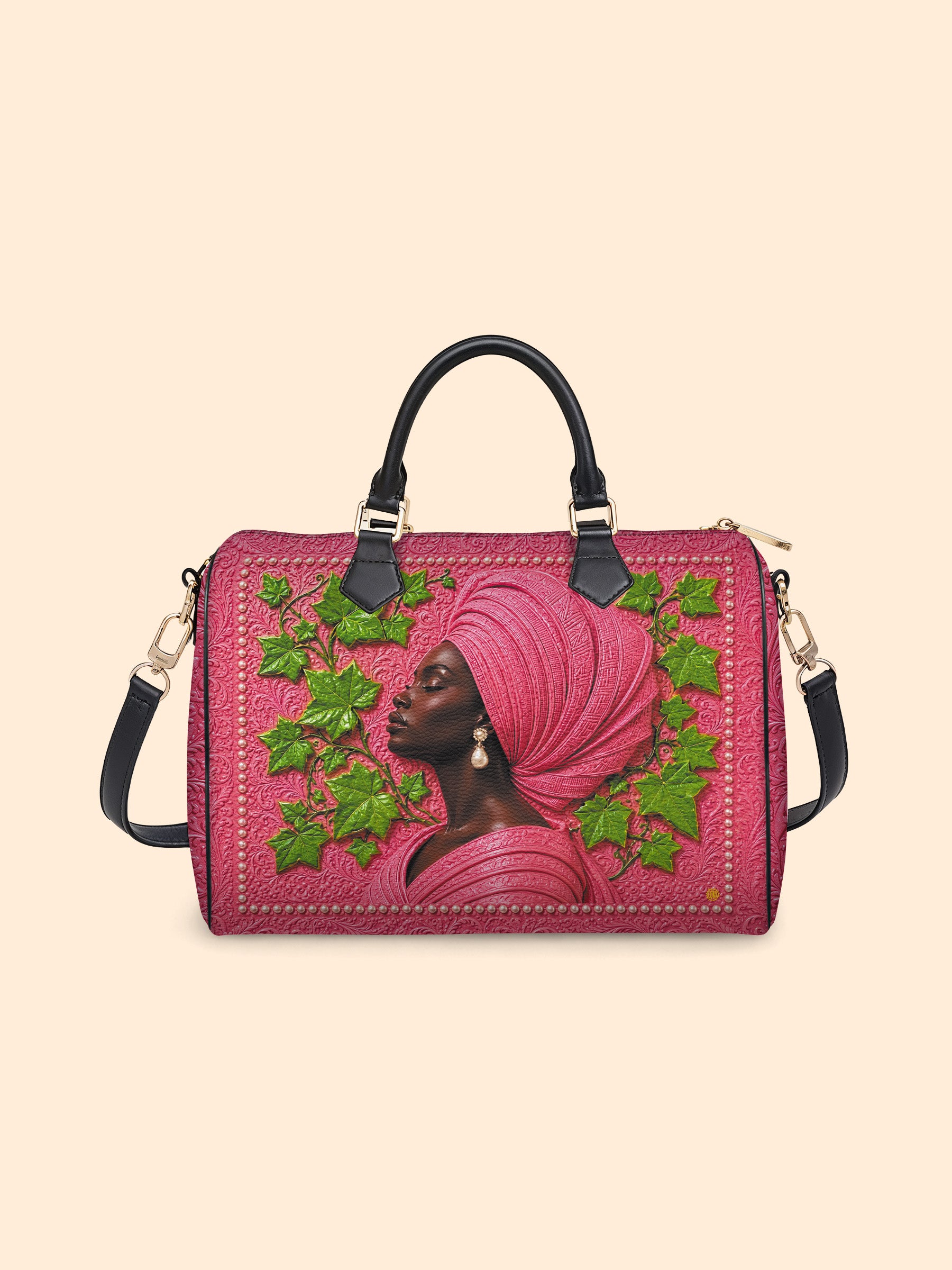 Pearl Legacy Leather Boston Bag QR0TD704
