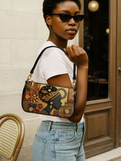 Bold African Classic Zip Pochette QR0XD826