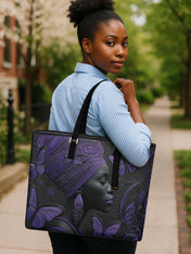 Majesty Known Sleek Leather Tote QR0XD603