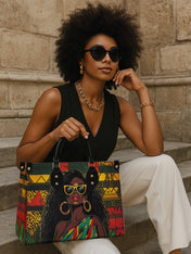 Power Gaze Premium Leather Handbag QR0XD702