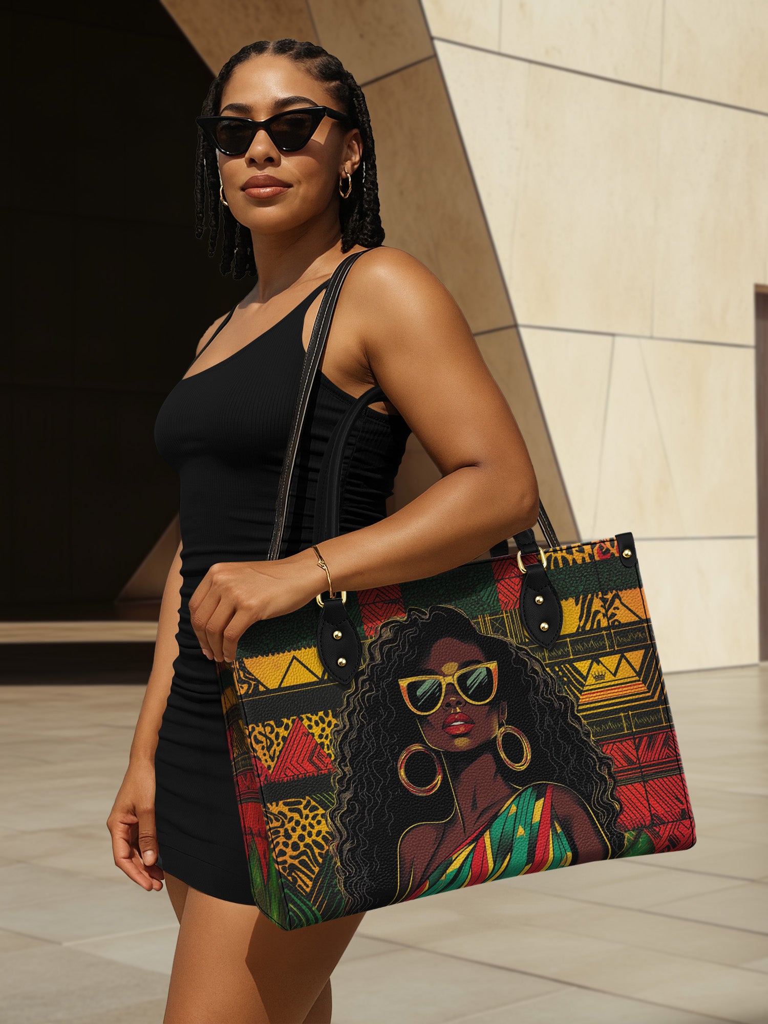 Power Gaze Premium Leather Handbag QR0XD702