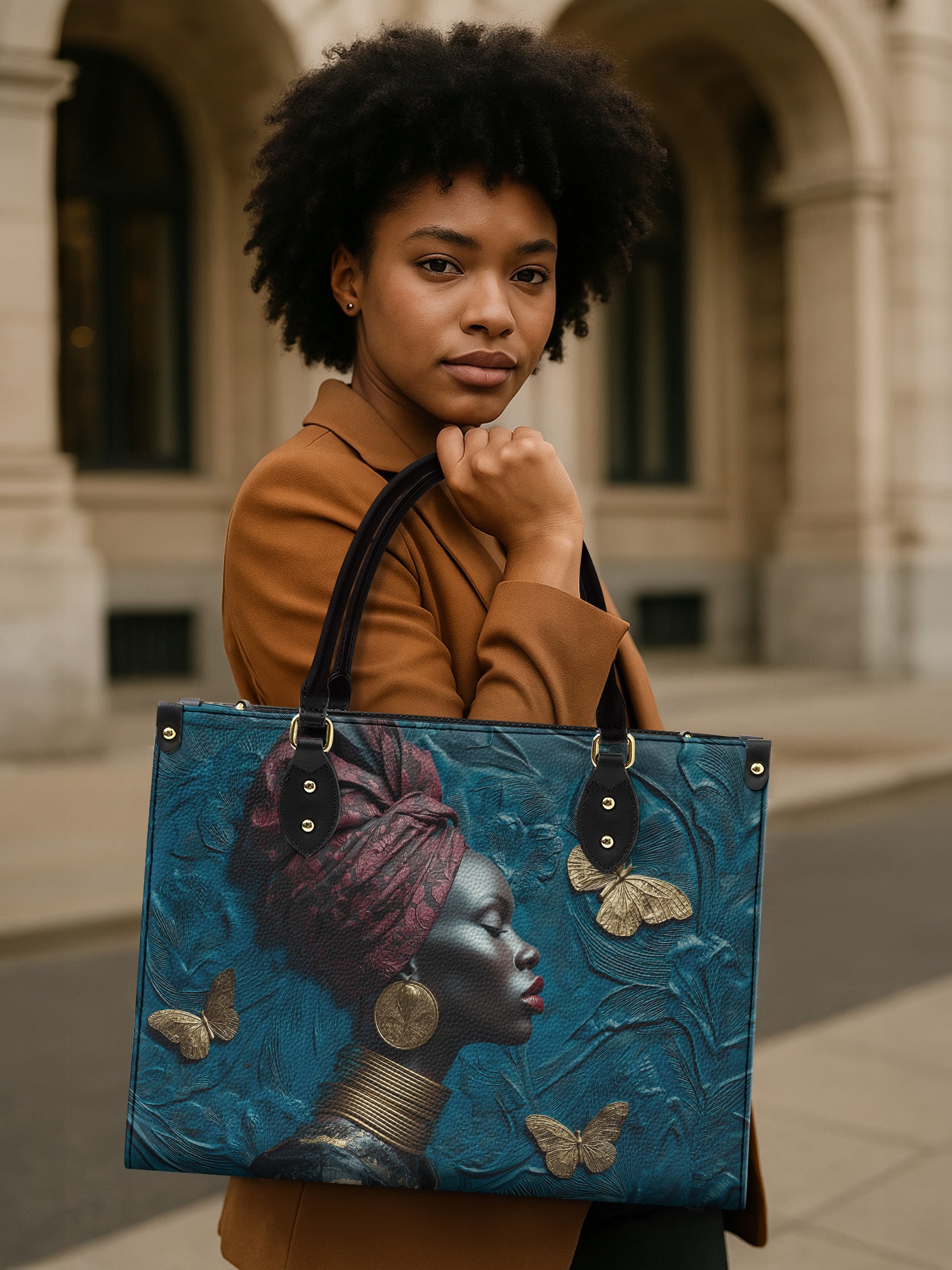 Elysia Empress Premium Leather Handbag QR0XD636