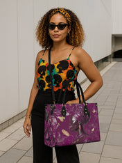 Celeste Wing Premium Leather Handbag QR0XD634