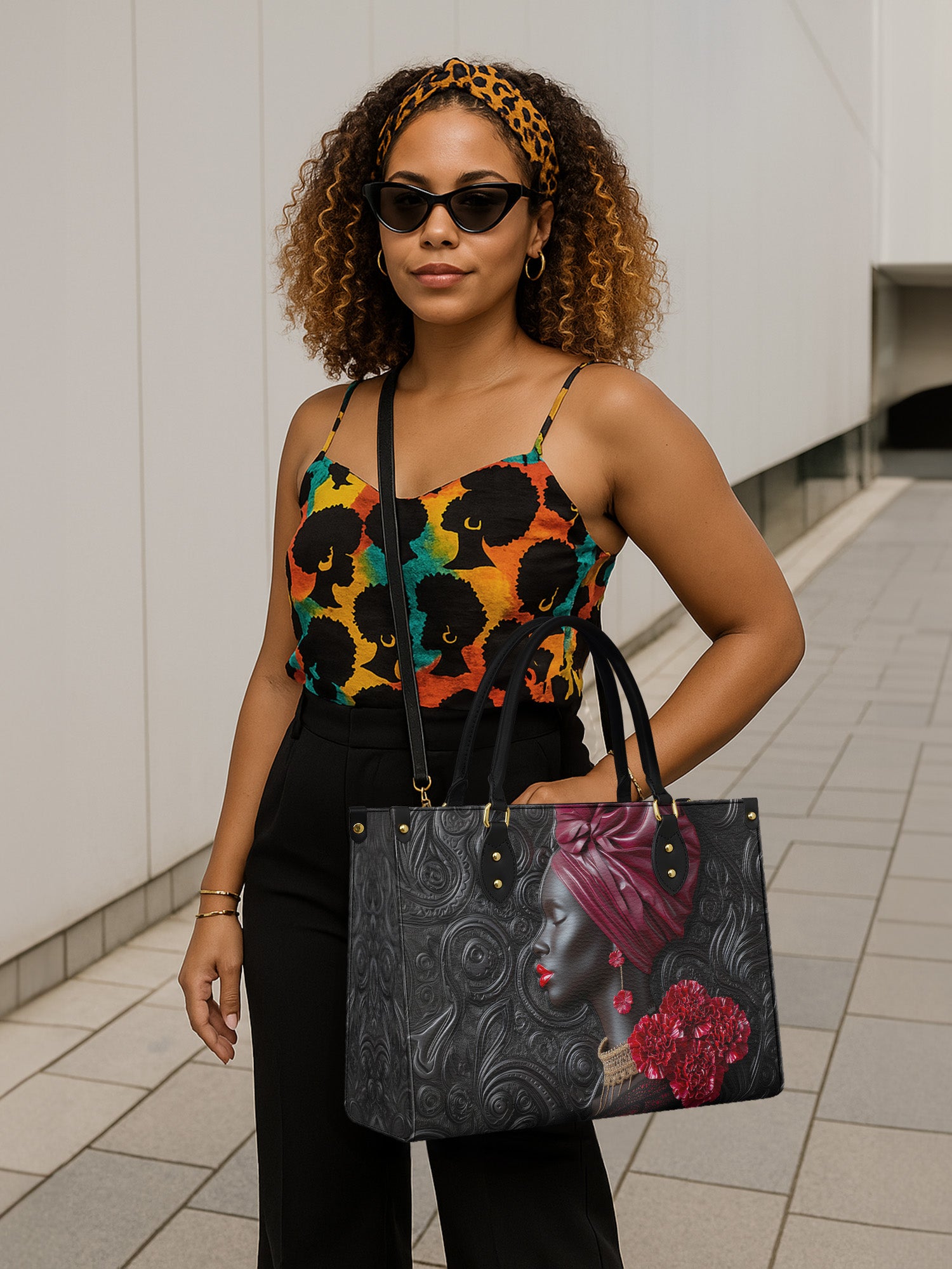 Origin Carnation Premium Leather Handbag QR0XD529