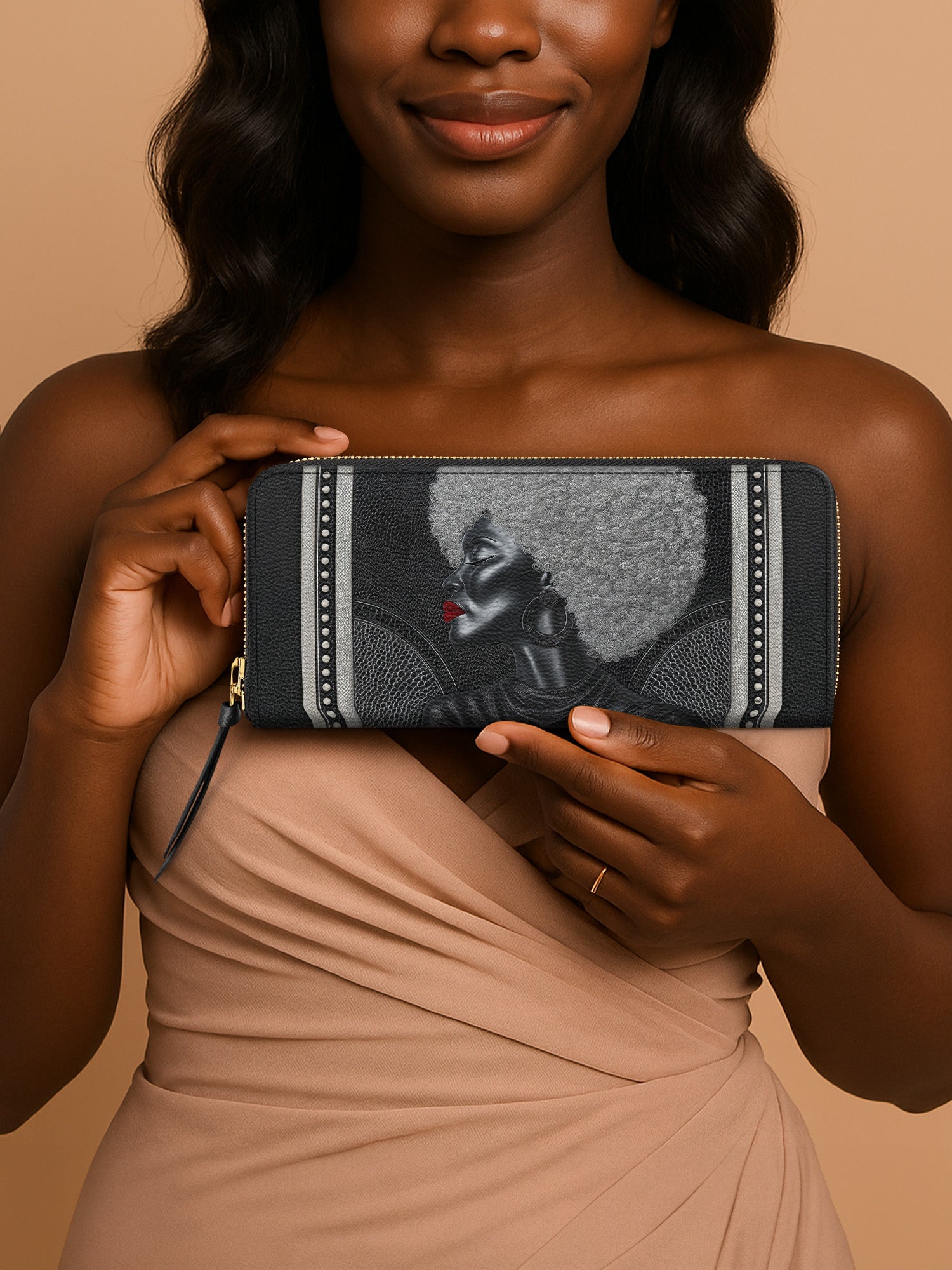 Silver Crown Matriarch Slimline Zippy Wallet QR0XD1034