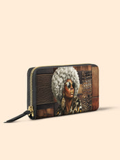 Bronze Leopard Slimline Zippy Wallet QR0TV260
