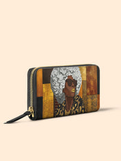 Golden Fierce Slimline Zippy Wallet QR0TV256