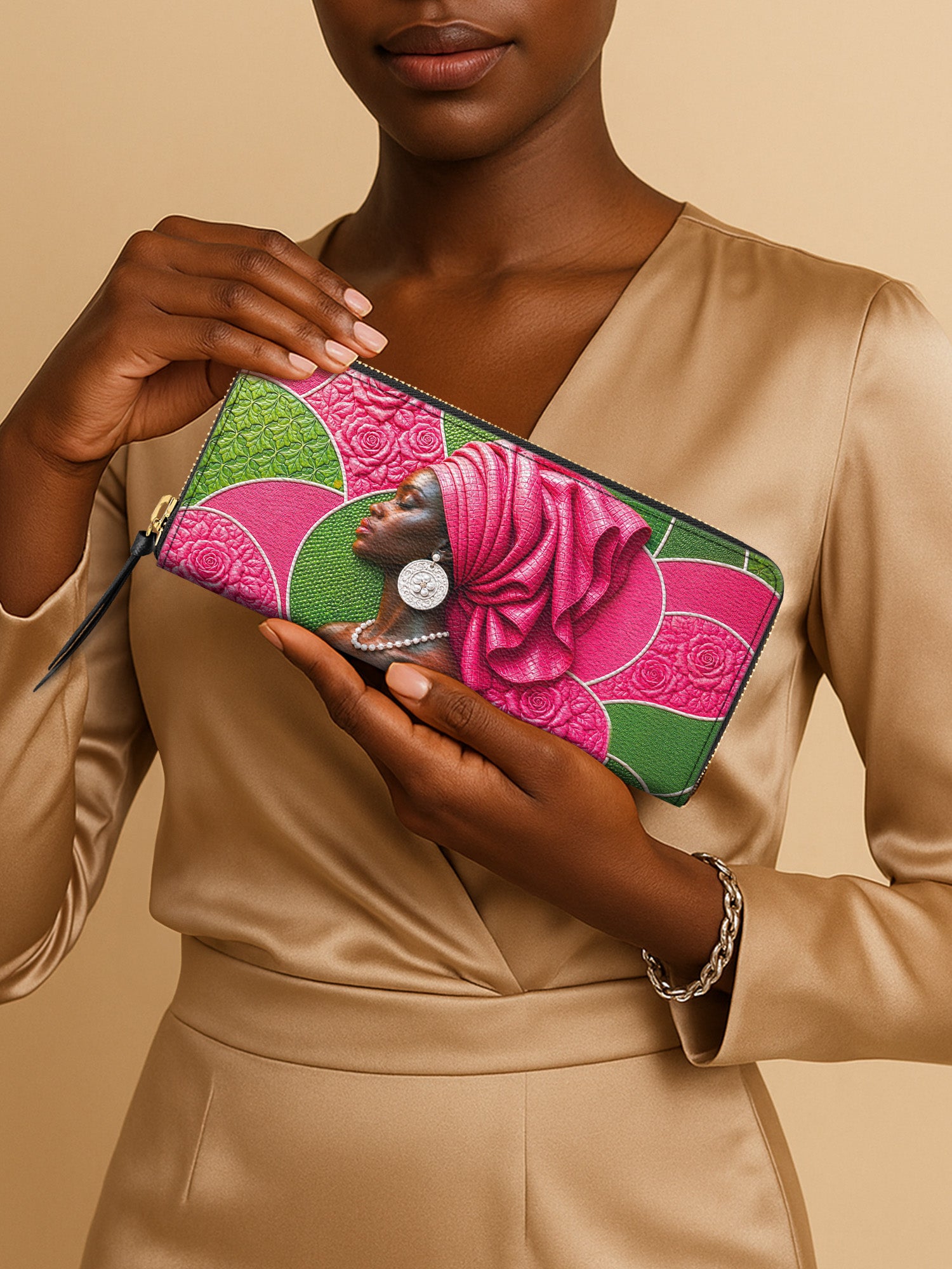 Bloom Worthy Slimline Zippy Wallet QR0TD706