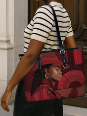 Dust Crowned Beauty Leather Bucket Bag QR0TD487